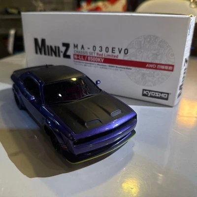 Kyosho Mini-Z AWD RED Limited Dodge RC Car Karosserie MA030EVO Sammlerstück - Bild 1 von 4