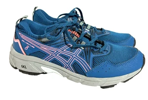 Asics Gel-Venture 8 Running Shoes Womens Size 9 Blue Pink Green 1012A708 - Picture 1 of 5