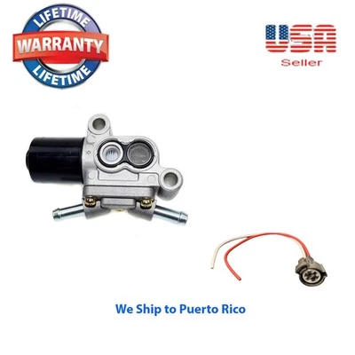 VÁLVULA DE CONTROLE DE AR OCIOSO + CONECTOR Ajuste: Honda ACCORD 1990-1994 PRELUDE 1992-1996 - Imagem 1 de 4