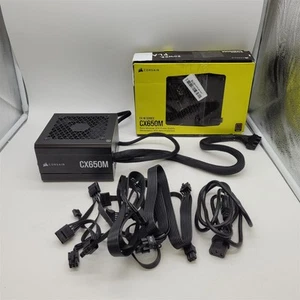 Corsair CX-M Series, CX650M, Modular Power Supply, 80 Plus Bronze - Afbeelding 1 van 5