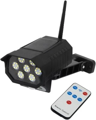 TELECAMERA FINTA A LED PANNELLO SOLARE CON SENSORE MOVIMENTO DA ESTERNO  - Immagine 1 di 4