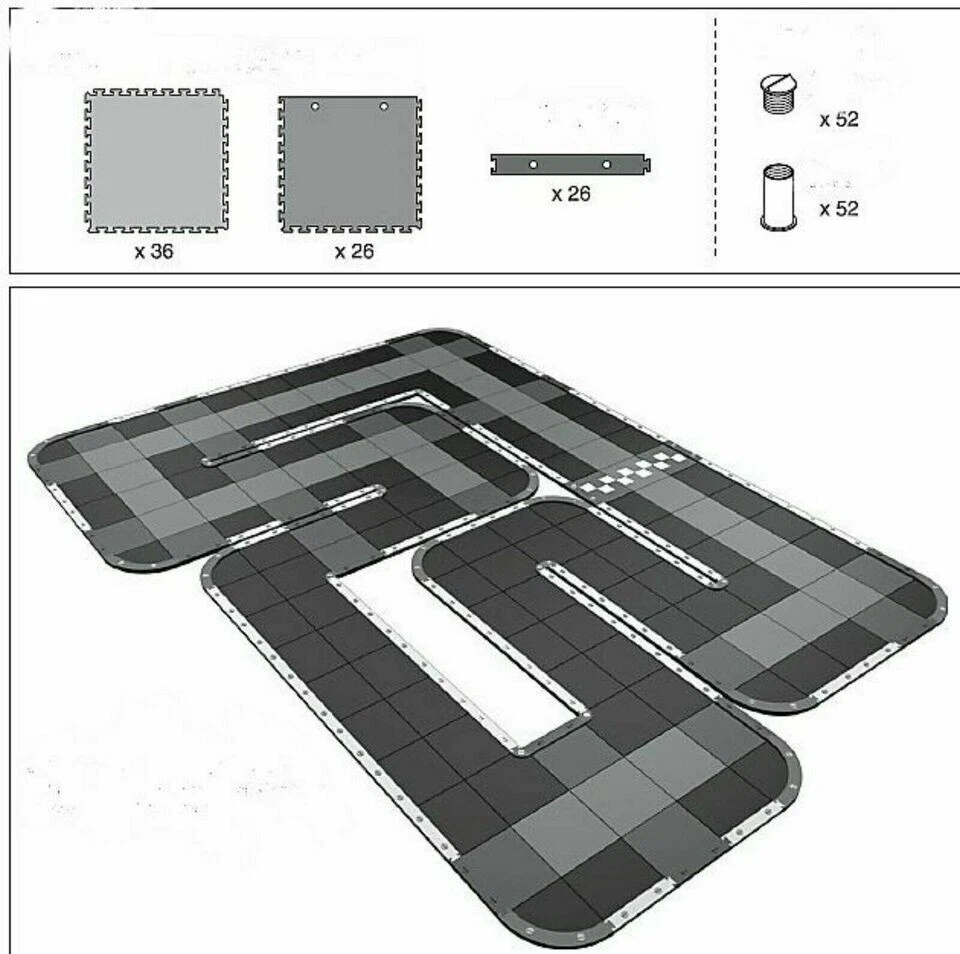 RCP mini z Streckenerweiterung PISTA EXPANSION KITS Tracks -Streckenerweiterung- - Bild 1 von 1