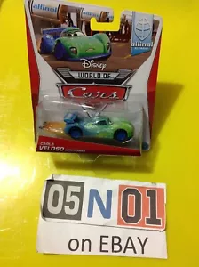 DISNEY PIXAR CARS Allinol Blowout *CARLA VELOSO* WITH FLAMES 1/9 NEW VHTF (FB01) - Foto 1 di 2