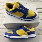 Nowe buty męskie Nike By You Dunk Low FN0569-900 rozmiar 12,5 niebieskie żółte