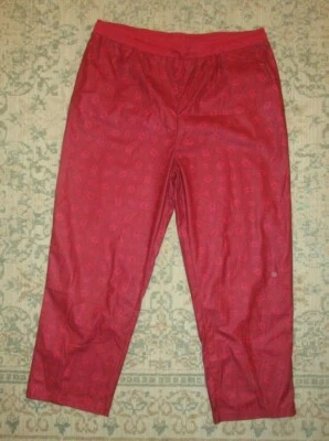 Pijama estampado de fútbol americano para hombre pantalones de salón XL XLarge 40 x 30 rojo NFL PJ ropa de dormir Foto 1 de 3