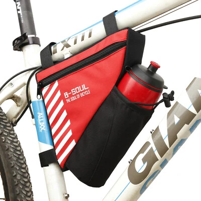 B-SOUL Fahrradtasche, RS, Flaschenhalterung, Wasserabweisend, Fahrrad, Hochwertig