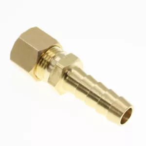 5/16" OD to 5/16" Tube Brass Compression Tube Fittings Plumbing Fittings 1Pcs - Picture 1 of 5