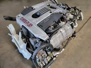 NISSAN RB25DE NEO SKYLINE R34 RWD REAR WHEEL DRIVE JDM COMPLETE MOTOR LOW MILES - Picture 1 of 6