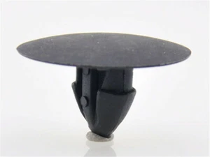 25/Pack DIY Fix Hood Insulation Black Car Clips Manufacturer # 90467-08124 8mm - Imagen 1 de 3