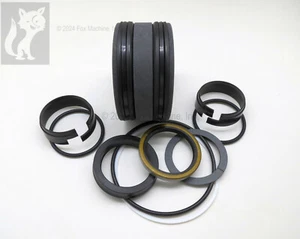 Seal Kit for Case 580CK Model 33 Loader Bucket Tilt w/Snap in OR Press in wiper - Picture 1 of 3