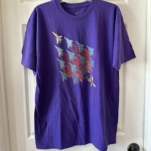 Transformers TeeFury Herren Large Grafik T-Shirt lila EUC - Bild 1 von 7