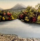 Doubletop Mountain Sourdnahunk Maine Postcard Baxter State Park 1910S-20 Dws5b