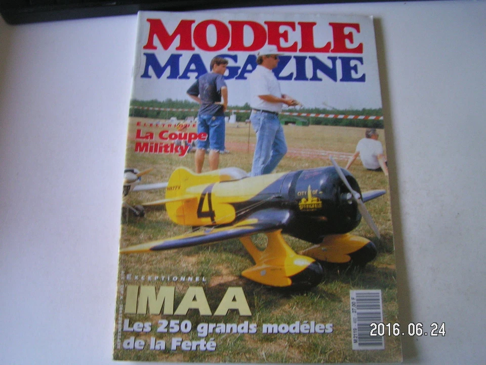 **b Modèle Magazine n°492 Plan encarté Aurora 10 / Barn Stormer de EZ - Photo 1/1