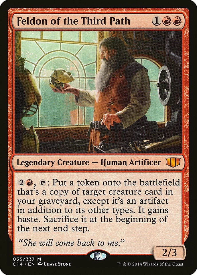 Feldon of the Third Path Commander 2014 MINT Red Mythic Rare MAGIC CARD ABUGames - Image 1 of 1