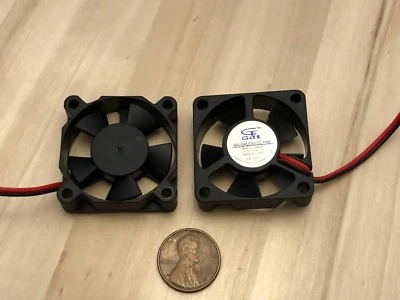 2 Piece 3510 Gdstime 5V 2pin 35x35x10mm DC Cooling Fan 35mm brushless C9 - Image 1 of 4
