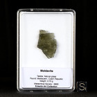 Moldavit Aus 2,72 G Tectite Steckfitting Impact Meteorit Gläser Natürlich #D55.3