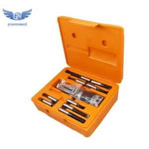 2"" Bohrkopf R8 Schaft 9-teilig 1/2"" Hartmetall Bohrstange Set für Bridgeport Fräsen - Bild 1 von 6