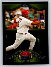 2009 Topps #LG-AP Albert Pujols Legends of the Game Gold Excellent