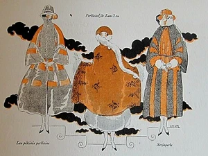 ALMANACH illustré par L'Hom Gazette du Bon Ton EO 1921 - Picture 1 of 8