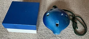 Vintage Handmade Ceramic Ocarina - Six-Hole Langley Tenor 'G': - Picture 1 of 7