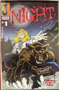Noche #1-5 Bufón Prensa Firmada Troy Hasbrouck/Buddy Prince SDCC - Imagen 1 de 5