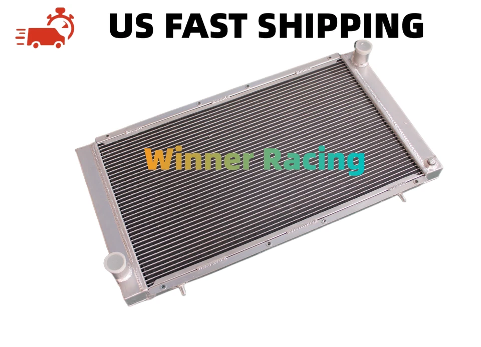 Radiador de aluminio Fit Subaru Impreza WRX STi GC8 GF8 2,0 L EJ20 Turbo 1992 - 2000 Foto 1 de 4