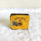 1950s Vintage Taj Brand Bidi Krone Marke Zigarette Werbe Dose Verpackung BD67