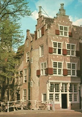 Delft Marekt 2 16e Eeuws Huis Architectural Netherlands Building Postcard - Image 1 of 2