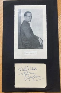 John Gielgud - Authenticated Autograph - Bild 1 von 3