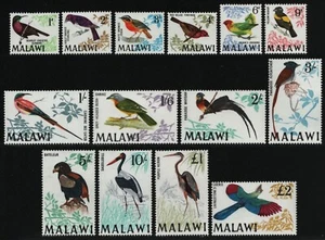 Malawi 1968 - Mi-N.o 92-105 ** - Estampillada sin montar o nunca montada - Pájaros / Pájaros (II) - Imagen 1 de 2