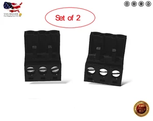 2-PCS 3-Pin Power Plug Epicenter Line For Driver Matrix 3XS 2XS 6XS EQS DQL-8 - Picture 1 of 5