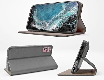 CUSTODIA LIBRO PER CELLULARI SAMSUNG GALAXY - COVER LIBRETTO SMART MAGNET CASE - Immagine 1 di 4