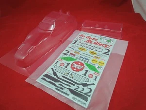TAMIYA FROG BODY + WING / DECALS CLEAR LEXAN STICKERS UNPAINTED NEW - Picture 1 of 3