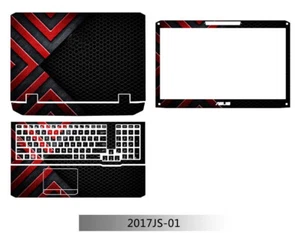Laptop Color film Sticker Protector Cover Skin Guard for ASUS G75 17.3" - Afbeelding 1 van 4