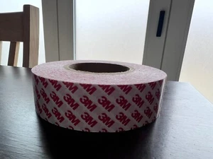3M-GPT-020 45mm x 110M (1.75"x120yds) Clear High Performance Double Coated Tape - Picture 1 of 2