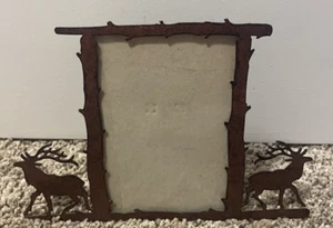 Sonoma Deer Tree Picture Frame 5x3 Outdoor Cabin Rustic - Picture 1 of 5