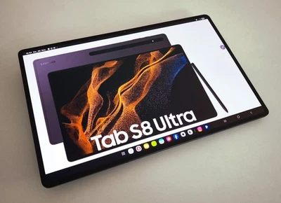 Samsung Galaxy Tab S8 Ultra SM-X900 256GB, Wi-Fi, 14,6 Zoll - Graphite - Bild 1 von 3