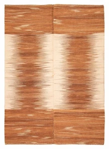 Vintage Hand Woven Kilim Rug 6'9" x 9'6" Traditional Wool Carpet - Picture 1 of 9