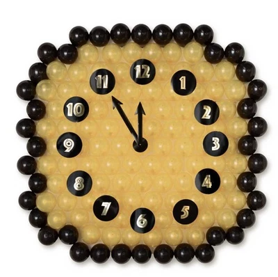 New Year's Eve Countdown Clock Balloon Back Drop Kit  - Image 1 of 2