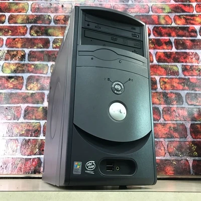 Dell Dimension 2400 ATX PC Celeron 2.20GHz 512MB RAM No HDD (Retro Gaming) - Image 1 of 4