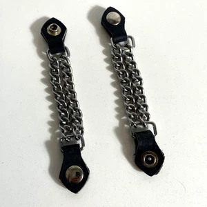 Motorcycle Vest Extenders Double Chain Biker Set of 2 - Bild 1 von 7