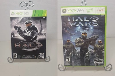 Halo CE Anniversary (CIB) + Halo Wars (Disc & Case) for Xbox 360 | 2-Game Lot - Image 1 of 4