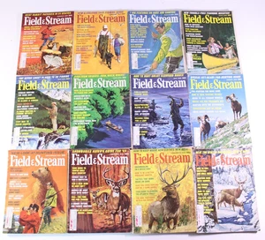 Field & Stream Magazine Lot Bundle 1969 Complete Year Set VTG Hunting Fishing NY - Picture 1 of 23