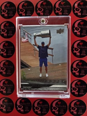 2024-25 Aleksander Barkov Day With The Cup #DC9 Florida Panthers Upper Deck - Image 1 of 2