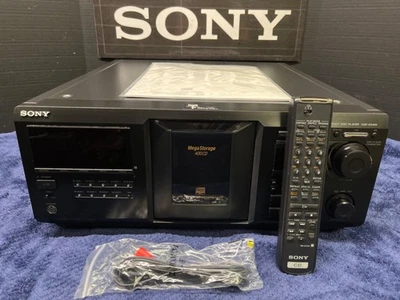 _-GUARANTEED REFURB-_ Sony CDP-CX455 400 CD Compact Changer/Player Remote - Image 1 of 4