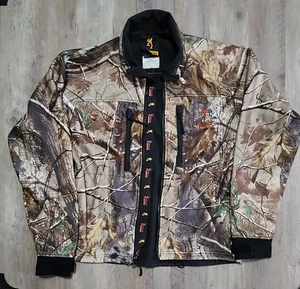 Browning Hells Canyon Camo Jacket Odor Smart Scent Controlled Mens M - Picture 1 of 5