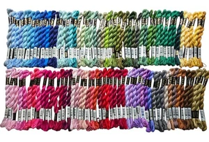DMC Cotton Perle #3 Lot of 98 Skeins Embroidery Floss Thread No Repeats - Picture 1 of 8