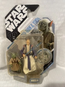 Star Wars 30th Anniversary 77-07 Concept Characters Obi-Wan & Yoda Silver Coin - Picture 1 of 10