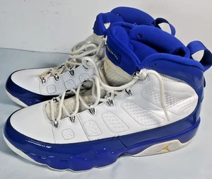 Nike Air Jordan 9 IX Retro Men's Size 11.5 Blue White Kobe Lakers 302370 121 - Picture 1 of 22
