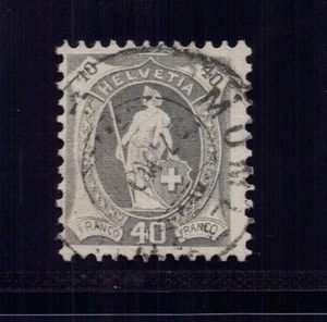 Suiza Michel número 77 C sellado - Imagen 1 de 2